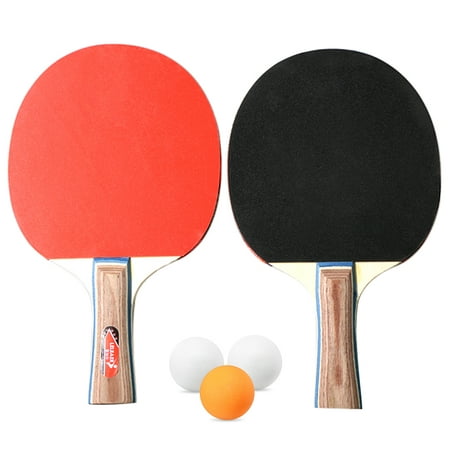 Table Tennis Set Racket Ping Pong Sport 2 Bats 3 Ball Professional Game Play